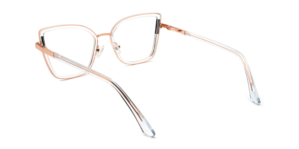 Clear Yuliana Glasses - Cat Eye Glasses