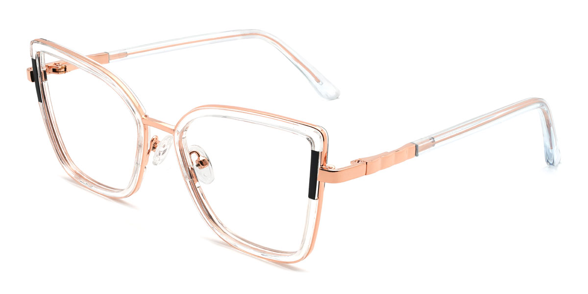 Clear Yuliana Glasses - Cat Eye Glasses