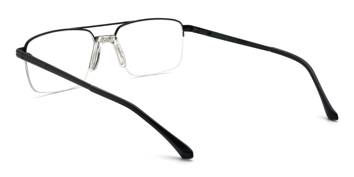 Black Reynaldo Glasses - Aviator Glasses