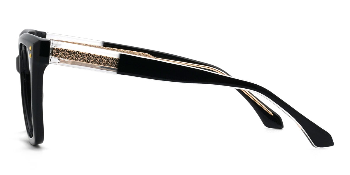 Black Lavinia Glasses - Cat Eye Glasses