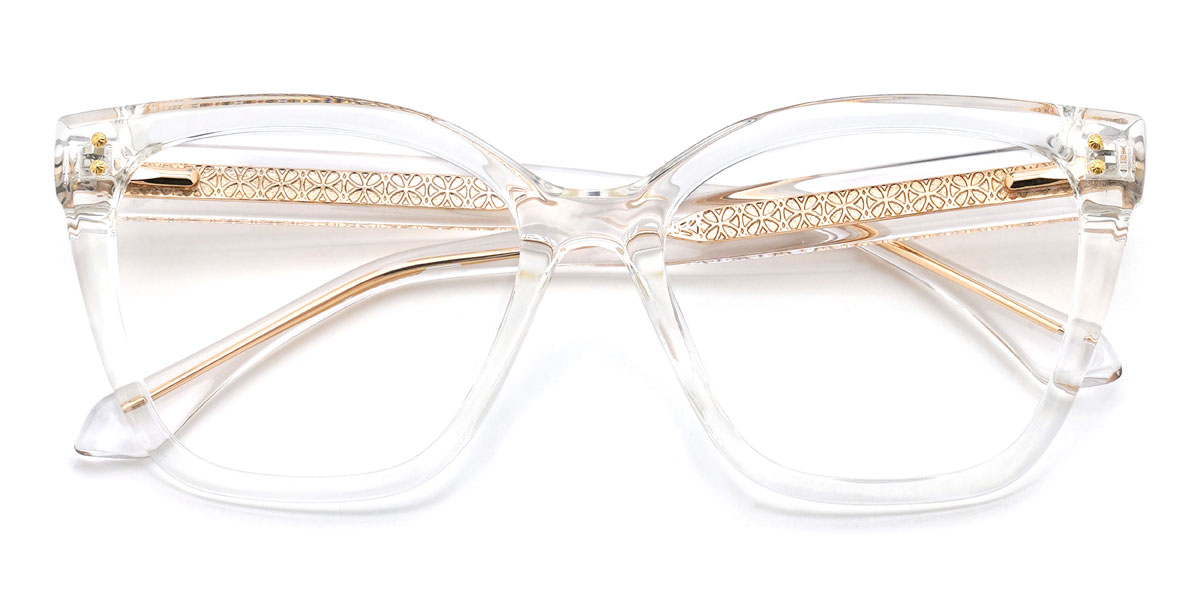 Clear Lavinia Glasses - Cat Eye Glasses