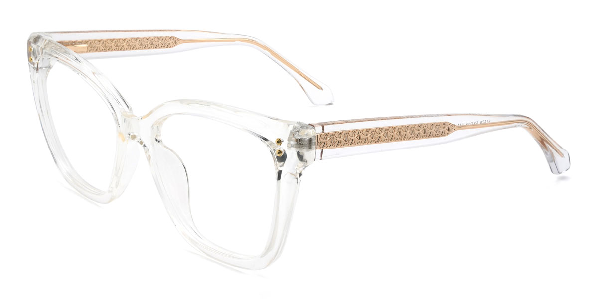 Clear Lavinia Glasses - Cat Eye Glasses