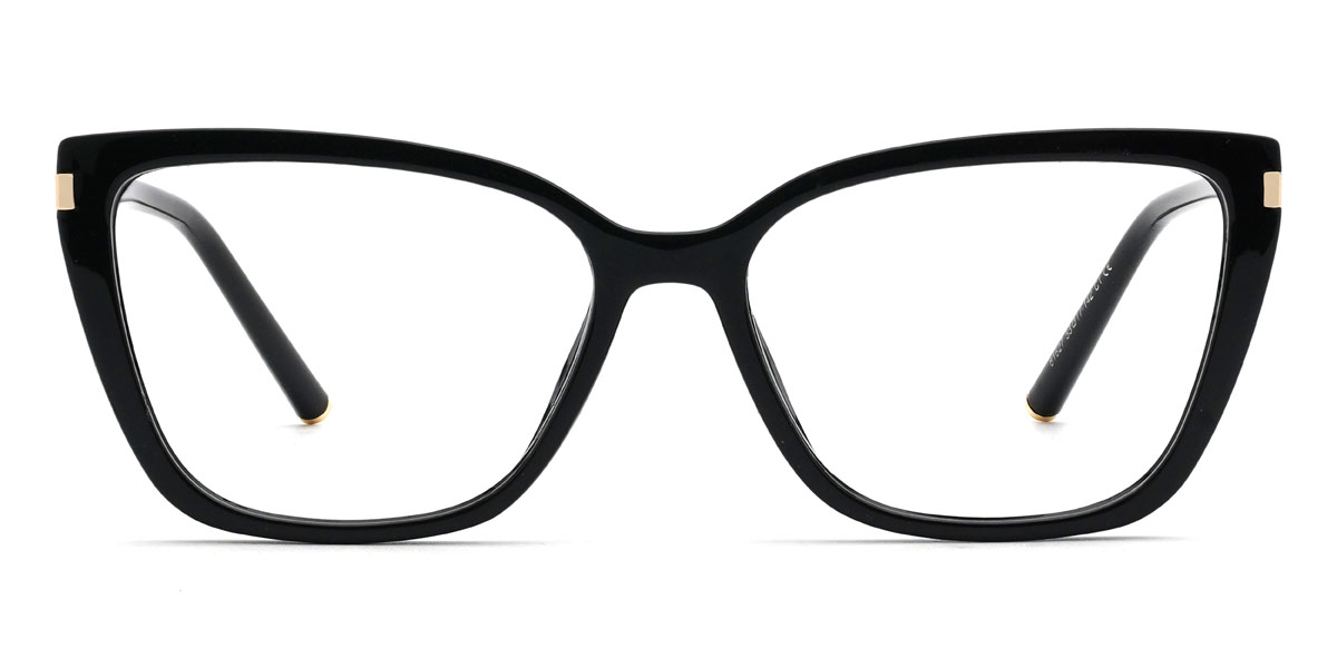 Black Anissa Glasses - Cat Eye Glasses