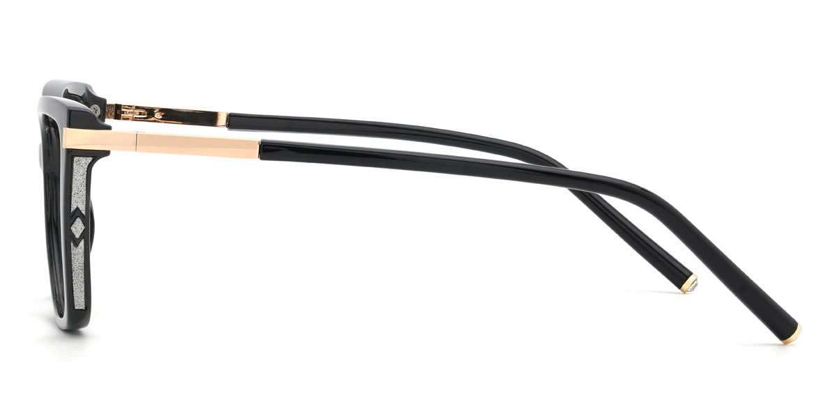 Black Anissa Glasses - Cat Eye Glasses