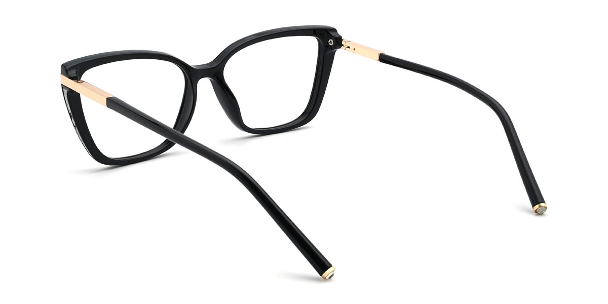 Black Anissa Glasses - Cat Eye Glasses