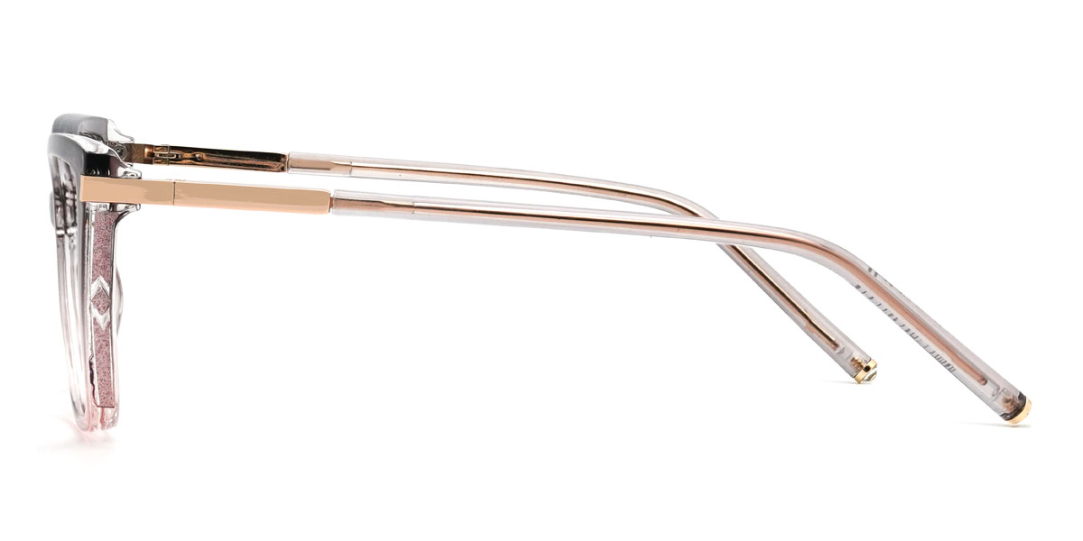 Grey Pink Anissa Glasses - Cat Eye Glasses