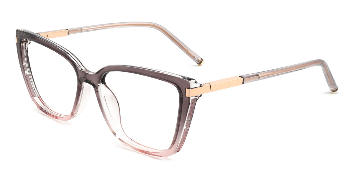 Grey Pink Anissa Glasses - Cat Eye Glasses