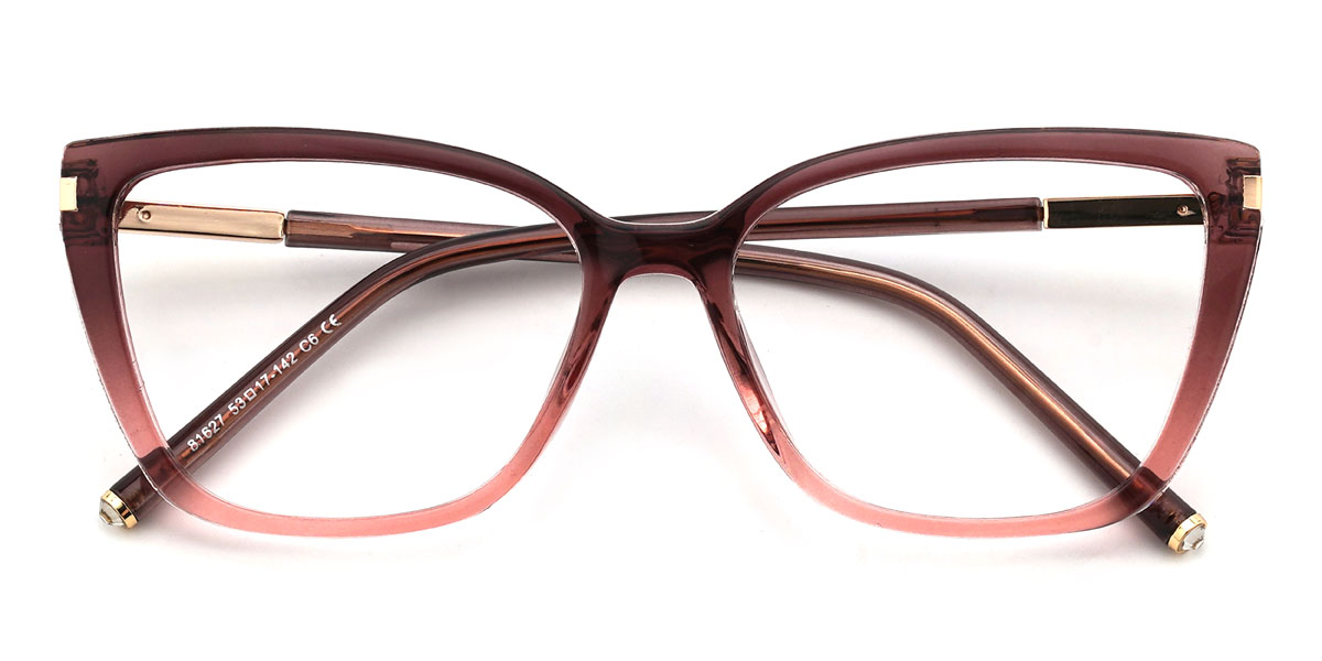 Lila Rosa Anissa Brille - Cat Eye Glasses