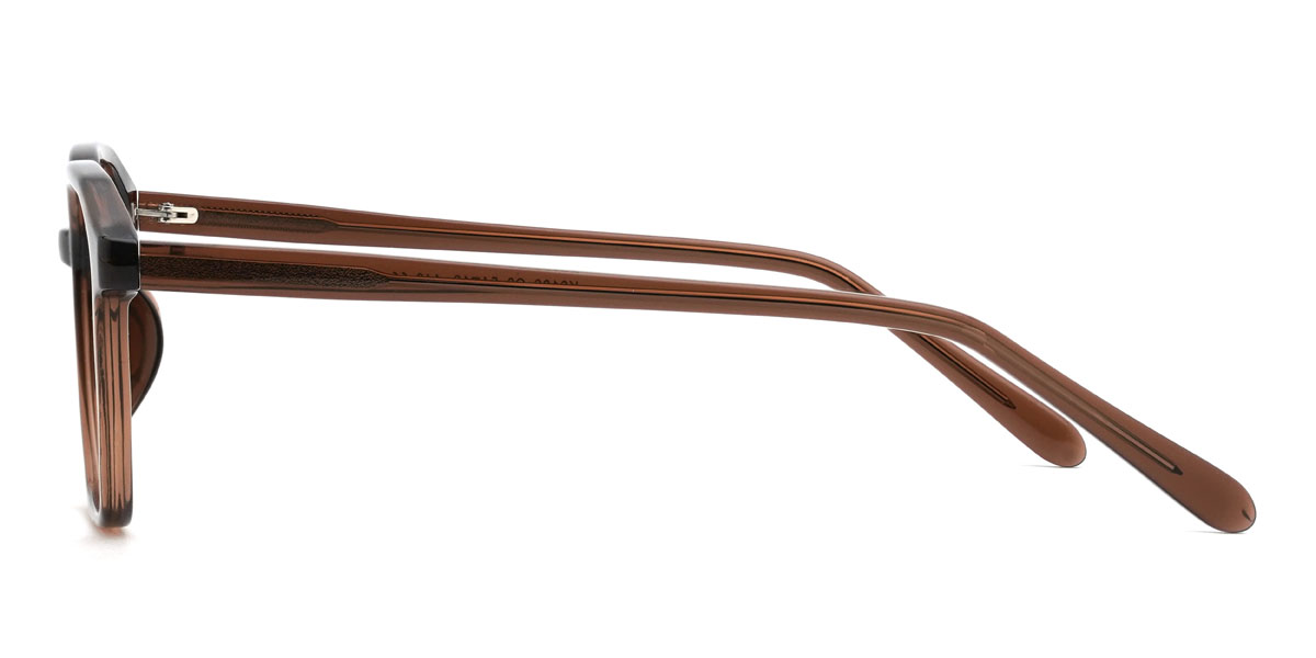 Brown Zaha Glasses - Rectangle Glasses