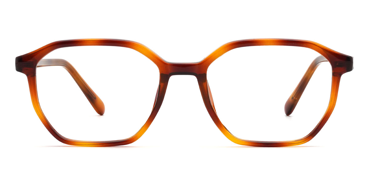 Tortoiseshell Zaha Glasses - Rectangle Glasses