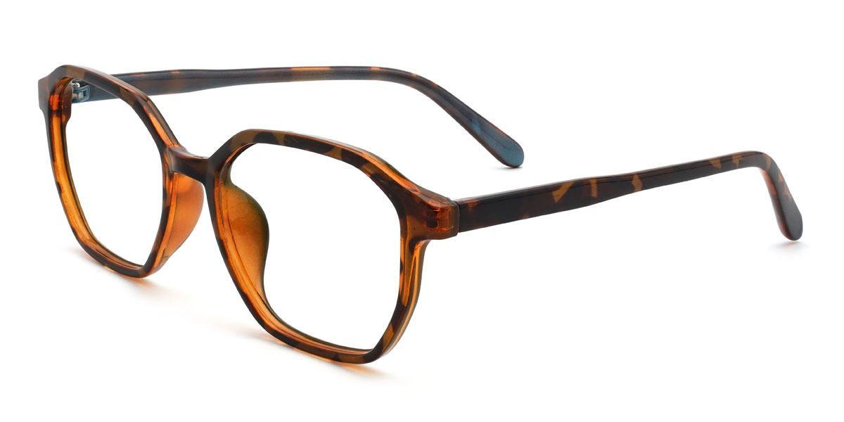 Tortoiseshell Dexter Glasses - Rectangle Glasses