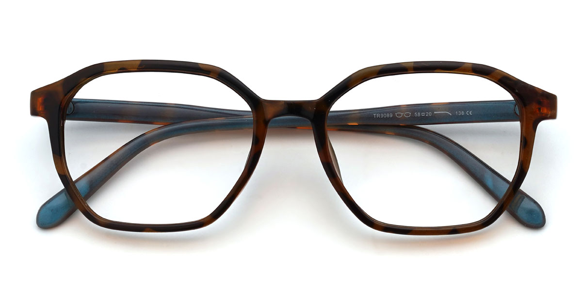 Tortoiseshell Dexter Glasses - Rectangle Glasses