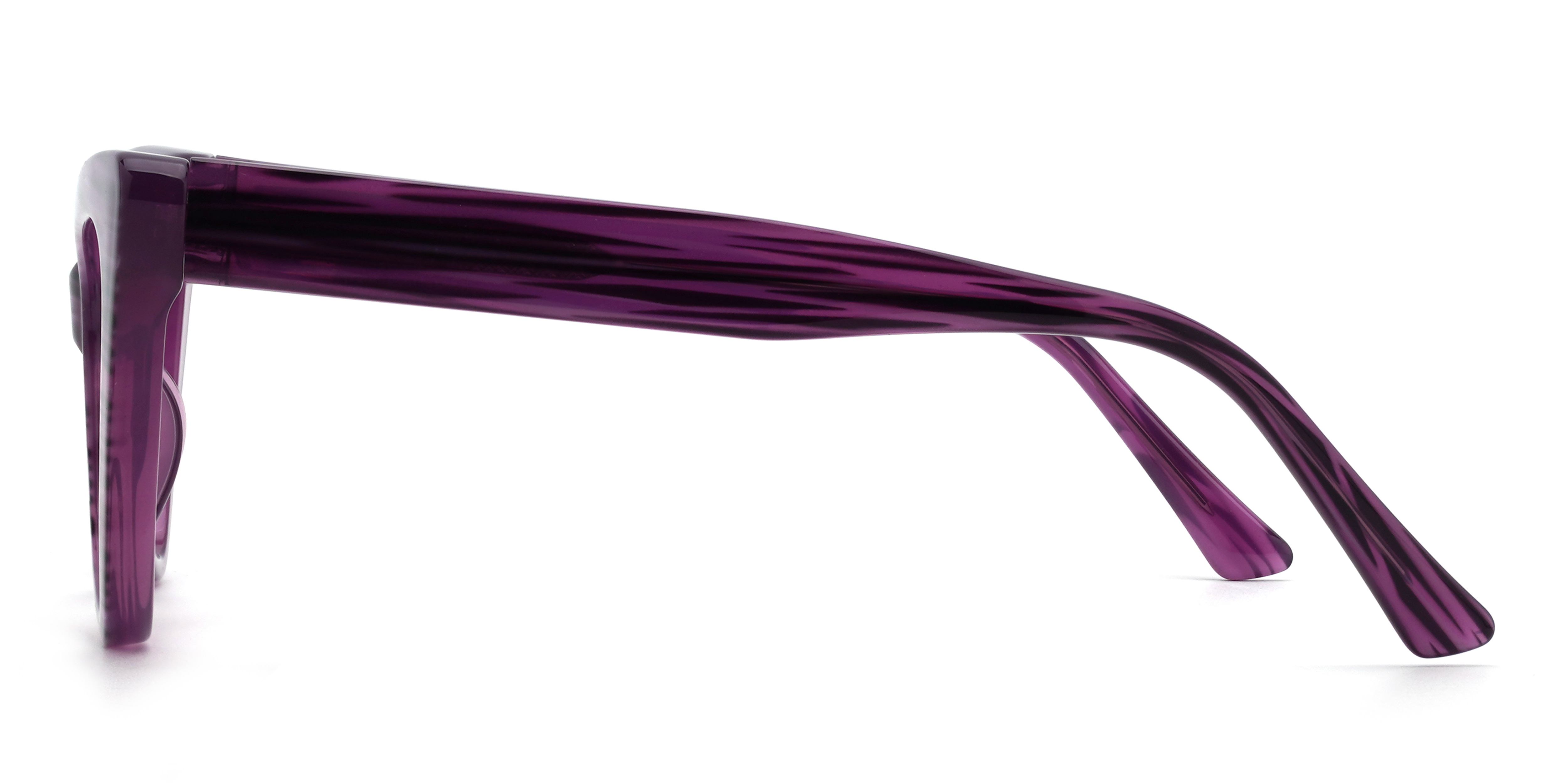 Purple Neha Glasses - Cat Eye Glasses