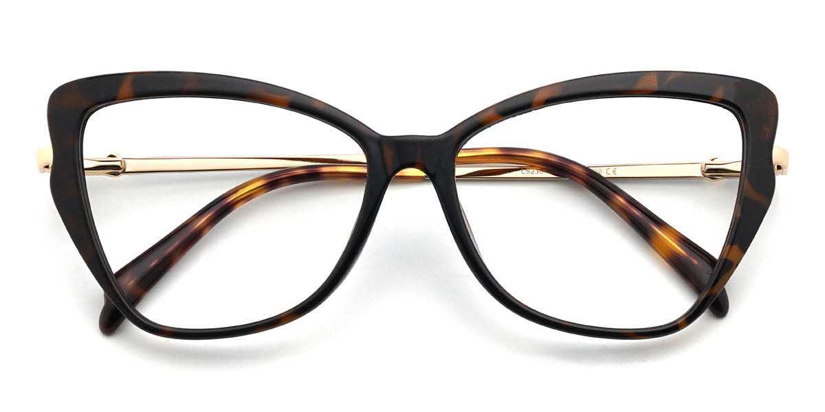 Tortoiseshell Fionn Glasses - Cat Eye Glasses