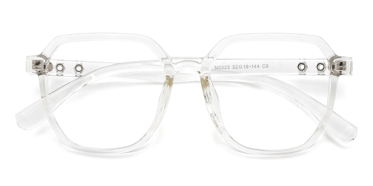 Clear Khristian Glasses - Square Glasses