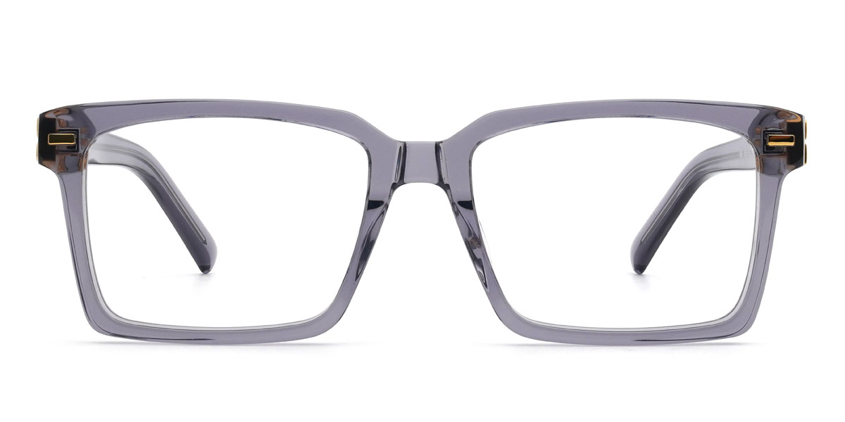 Grey Jairus Glasses - Rectangle Glasses