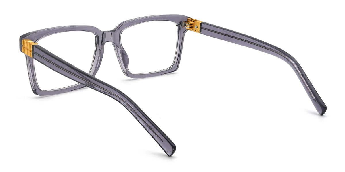 Grey Jairus Glasses - Rectangle Glasses