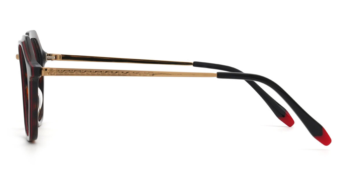 Black Tortoiseshell Cordell Glasses - Oval Glasses