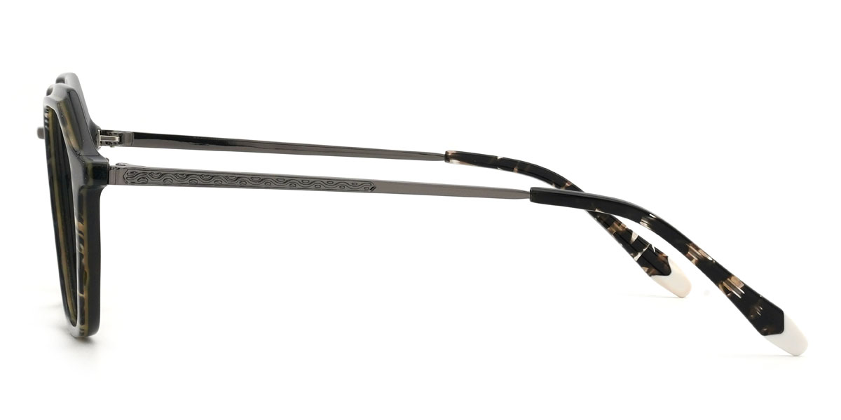 Black Tortoiseshell Cordell Glasses - Oval Glasses