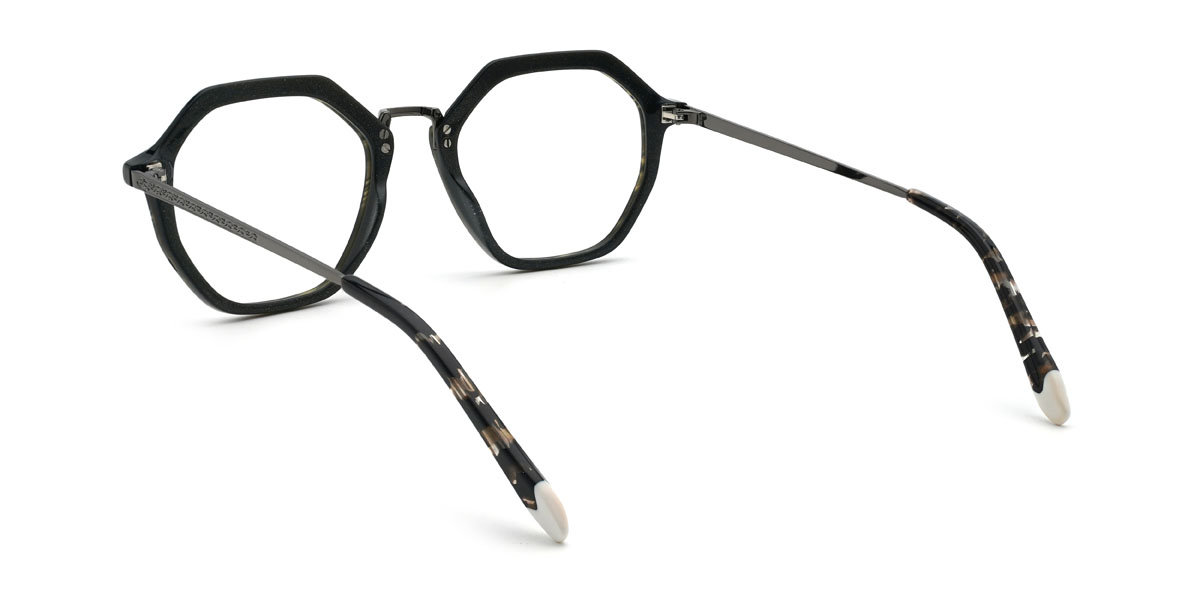 Black Tortoiseshell Cordell Glasses - Oval Glasses