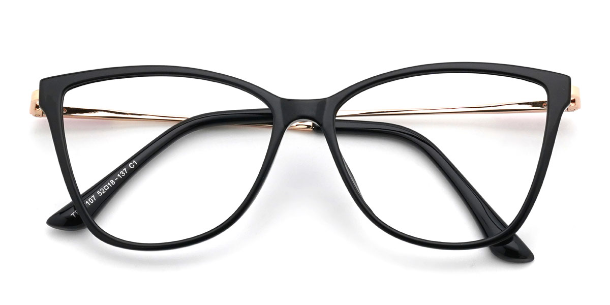 Black Marcelino Glasses - Cat Eye Glasses