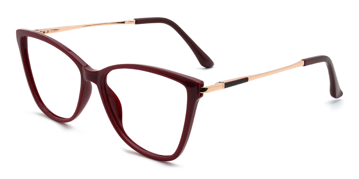 Wine Marcelino Glasses - Cat Eye Glasses