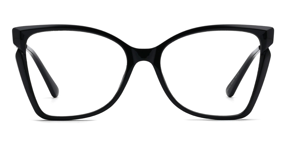 Black Lucinda Glasses - Cat Eye Glasses