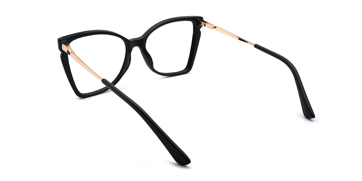 Black Lucinda Glasses - Cat Eye Glasses