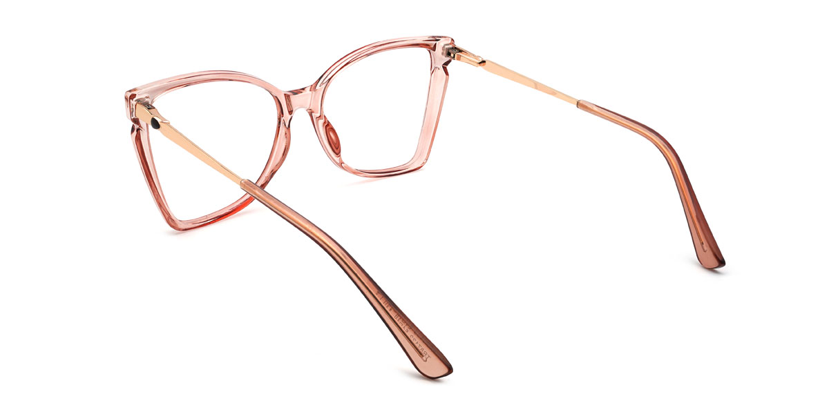Light Pink Lucinda Glasses - Cat Eye Glasses