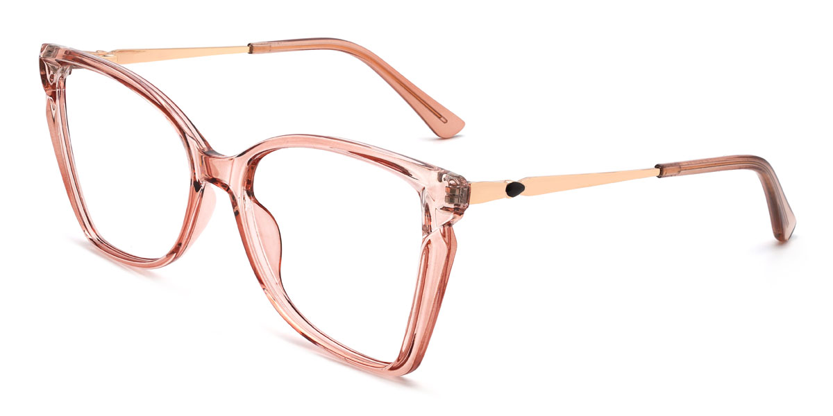 Light Pink Lucinda Glasses - Cat Eye Glasses