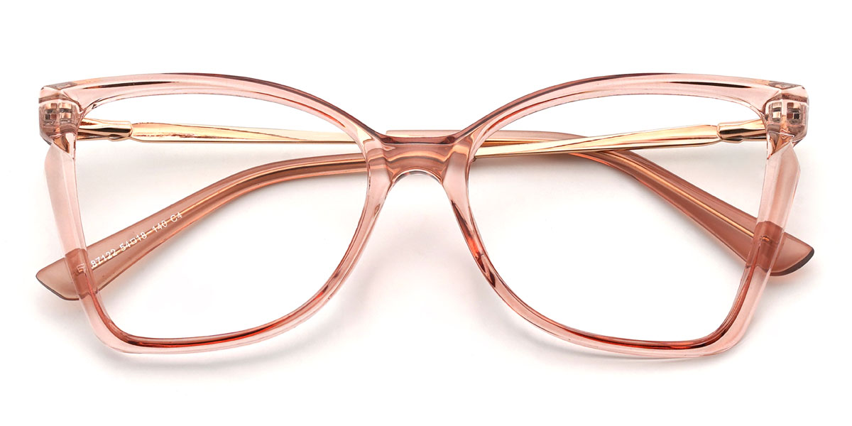 Light Pink Lucinda Glasses - Cat Eye Glasses