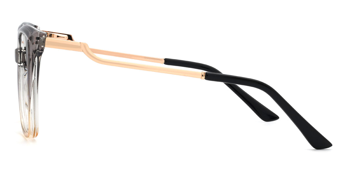 Grey Yellow Samirah Glasses - Cat Eye Glasses