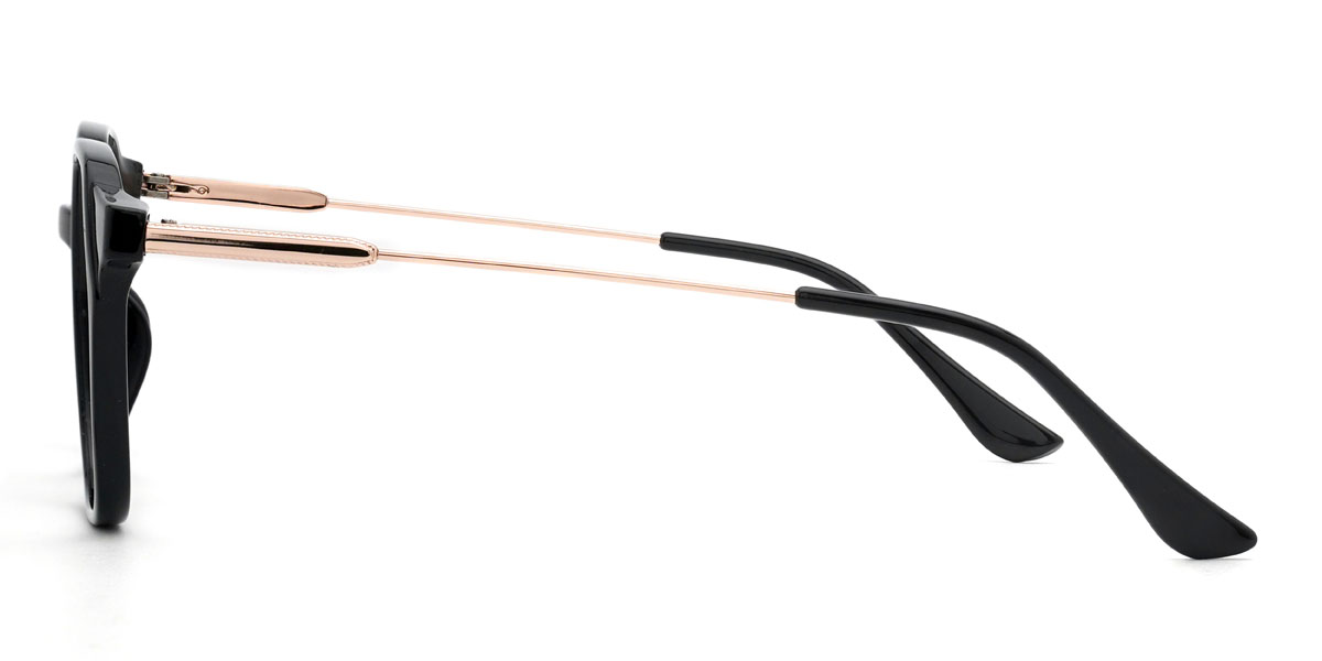 Black Sakari Glasses - Oval Glasses