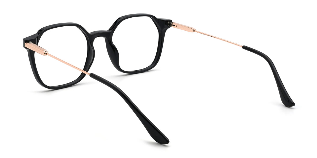 Black Sakari Glasses - Oval Glasses