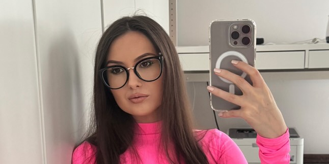 Schwarz Annie Brille - Cat Eye Glasses