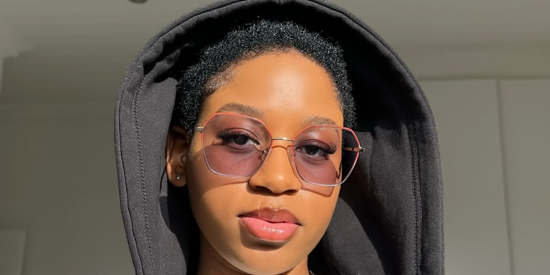 Rot Blau Lilah Brille - Oval Glasses