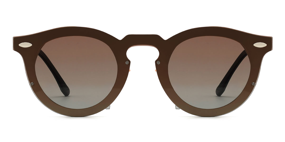 Gradual Brown Gradual Brown Amado Szemüveg - Oval Sunglasses