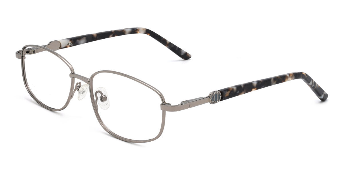 Argent Monserrat Lunettes - Rectangle Glasses
