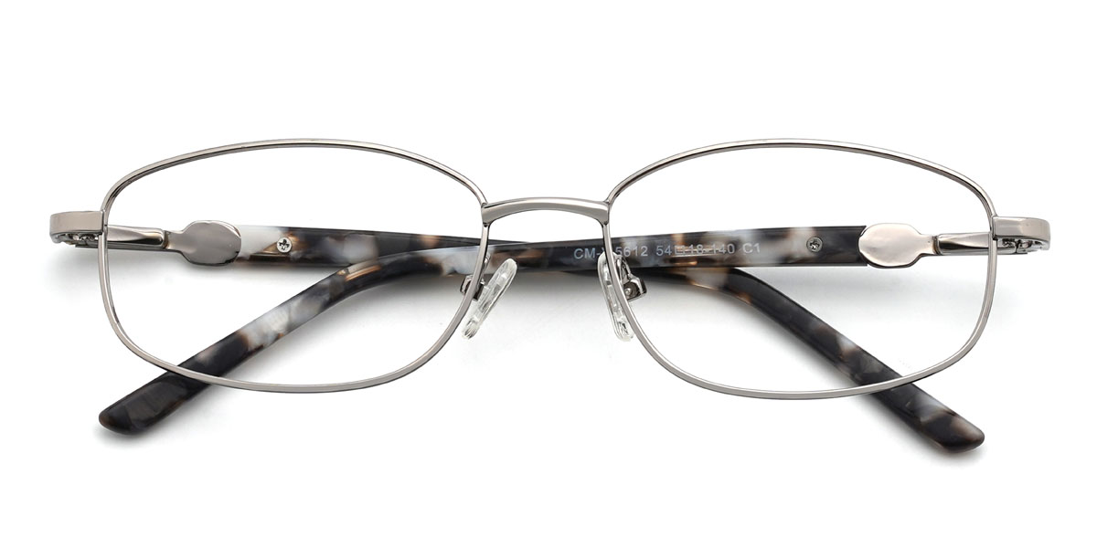 Argent Monserrat Lunettes - Rectangle Glasses