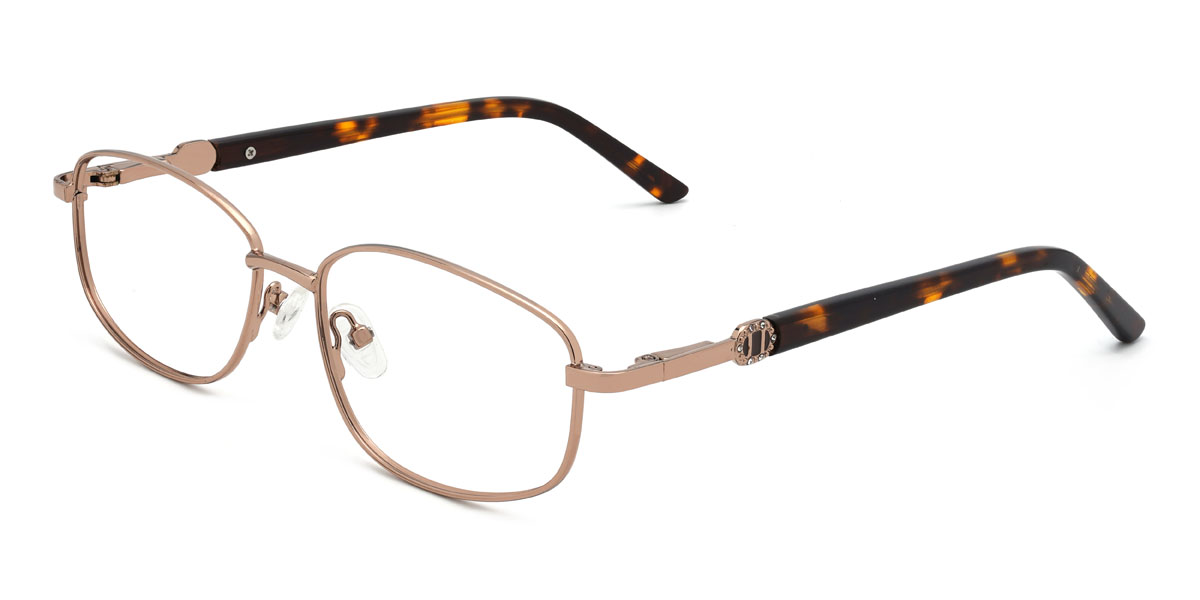 Rose Or Monserrat Lunettes - Rectangle Glasses