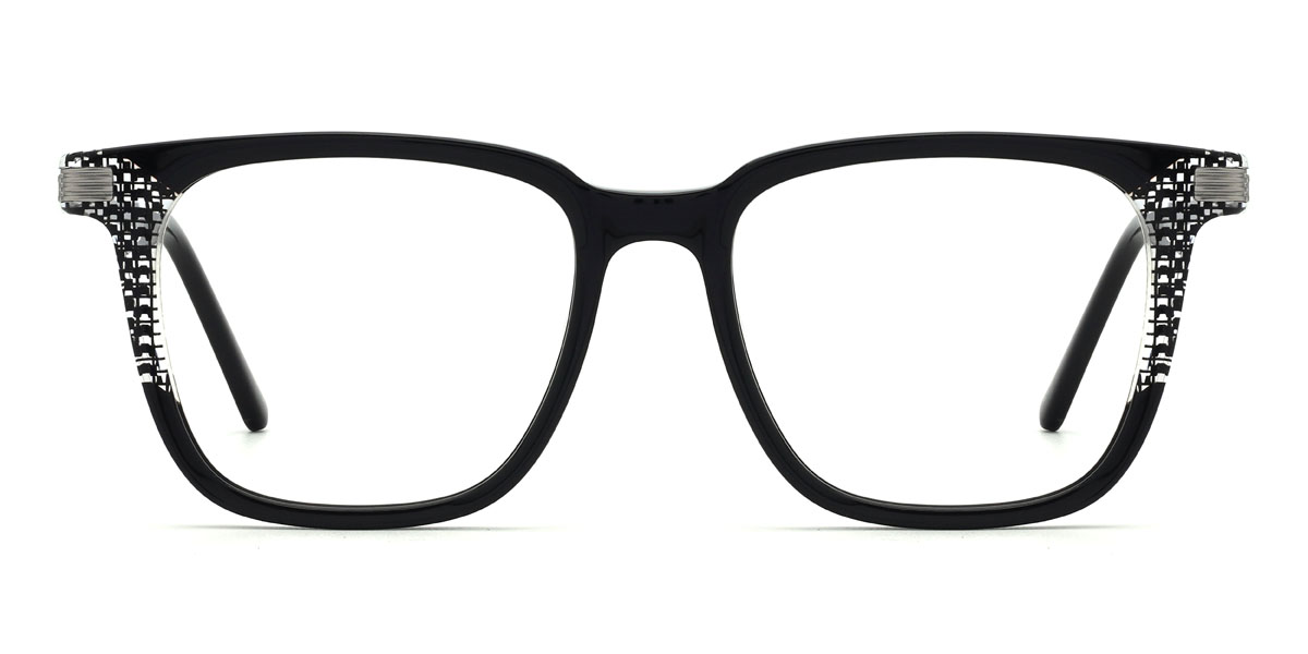 Schwarz Dulce Brille - Rectangle Glasses