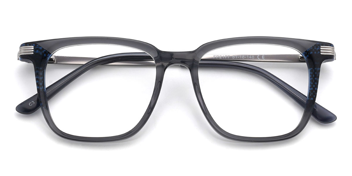 Gris Dulce Lunettes - Rectangle Glasses