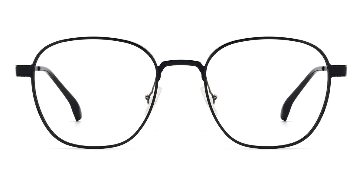 Schwarz Verity Brille - Oval Glasses