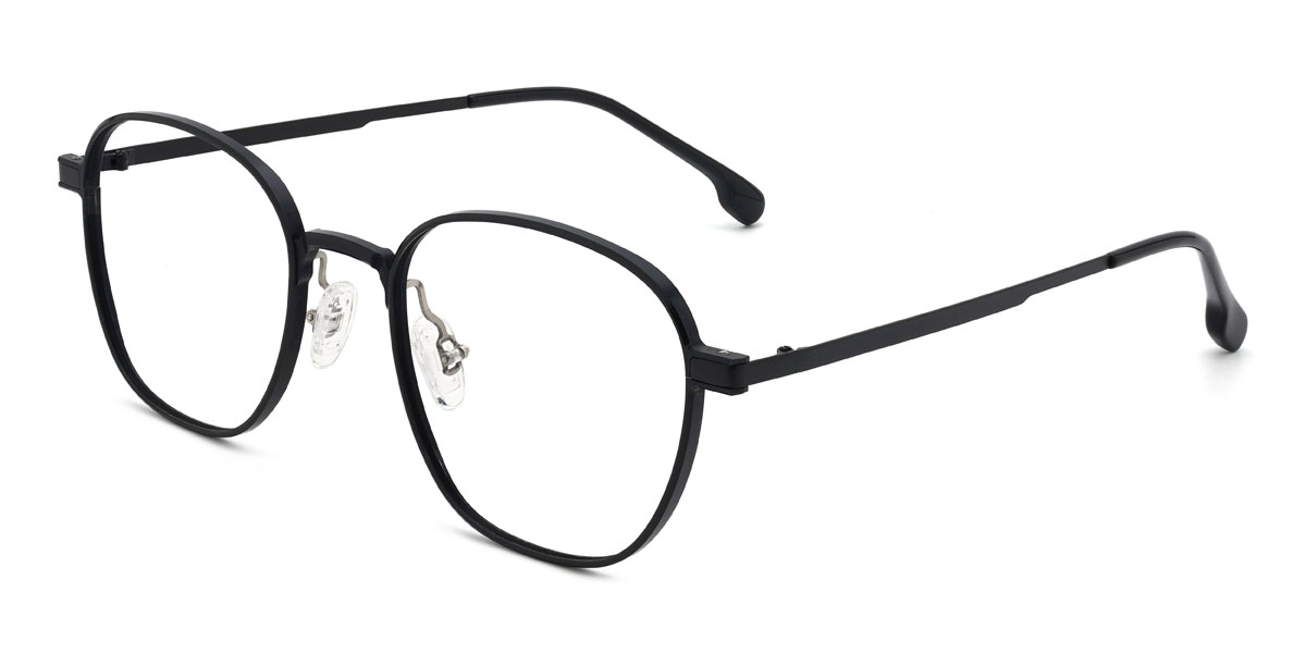 Schwarz Verity Brille - Oval Glasses