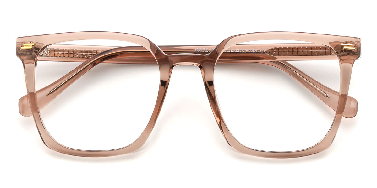 Corail Orange Emmerson Lunettes - Square Glasses