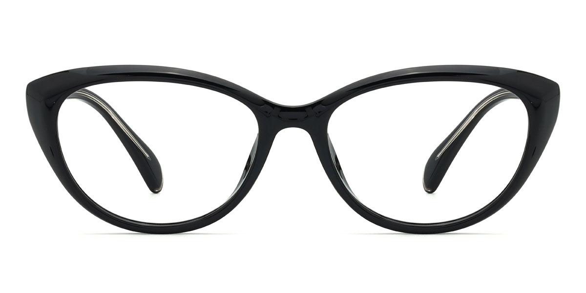 Negro Luqman Gafas - Oval Glasses
