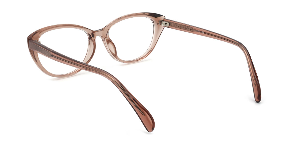 Barna Luqman Szemüveg - Oval Glasses