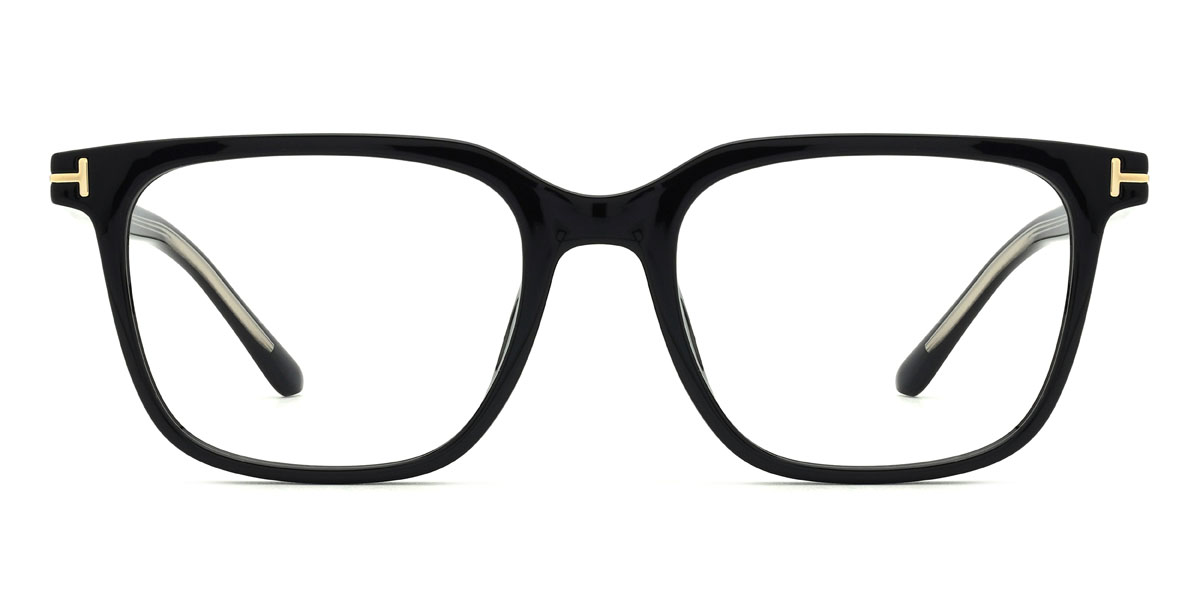 Schwarz Ragnar Brille - Rectangle Glasses