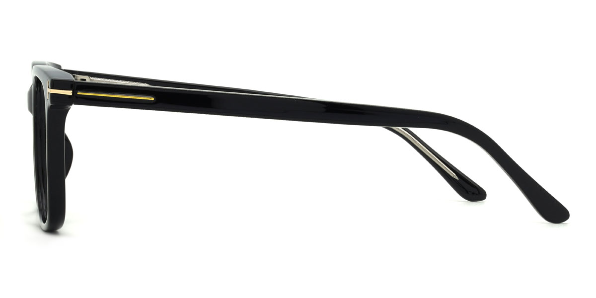 Schwarz Ragnar Brille - Rectangle Glasses