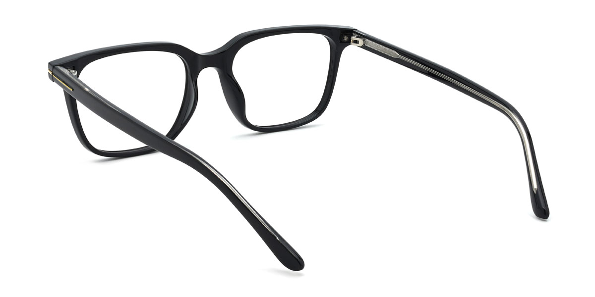 Schwarz Ragnar Brille - Rectangle Glasses